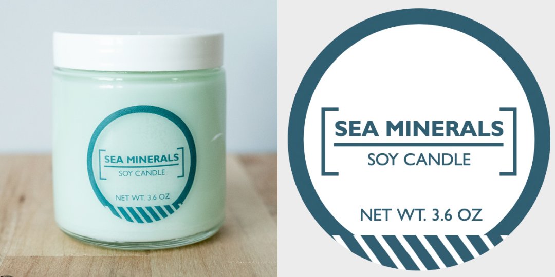 Sea Minerals Fragrance Oil Candle
